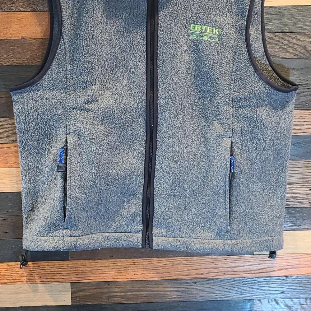 Ebtek Eddie Bauer Mens Gray Vest - image 3
